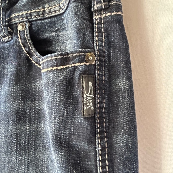 Silver Jeans Suki Mid Rise Slim Bootcut long - Picture 7 of 9